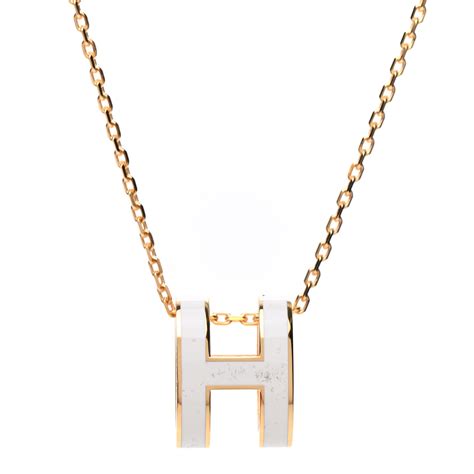 hermès pop h necklace